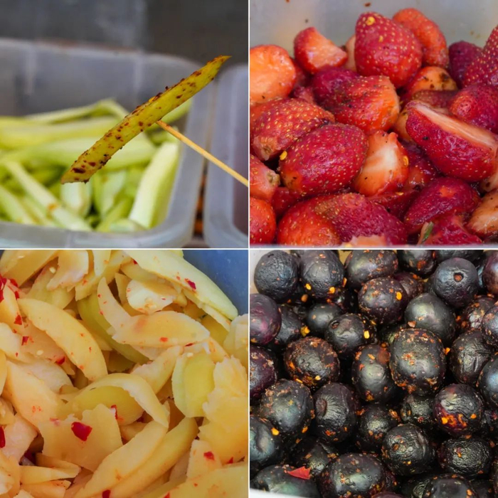 辣椒拌水果 吴叶瑞 摄