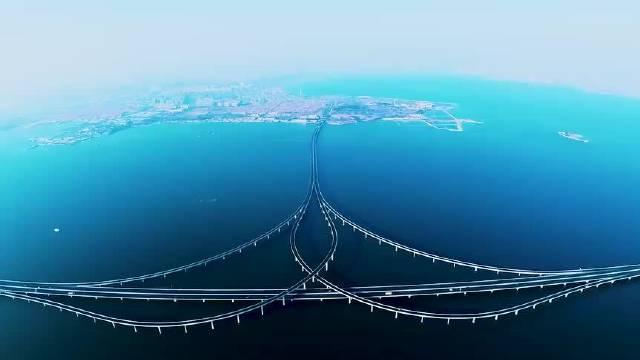 青岛:跨海大桥 美景如画