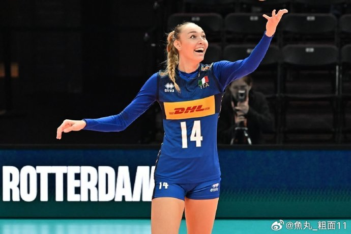 意大利9495排协宣布主攻彼得里尼 (elena pietrini)离开意大利