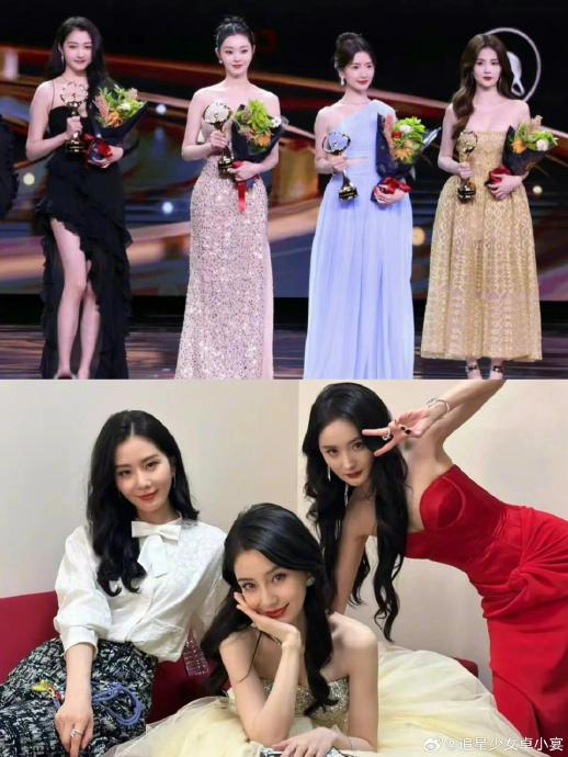 势均力敌的美,一些中外女明星绝美合照!