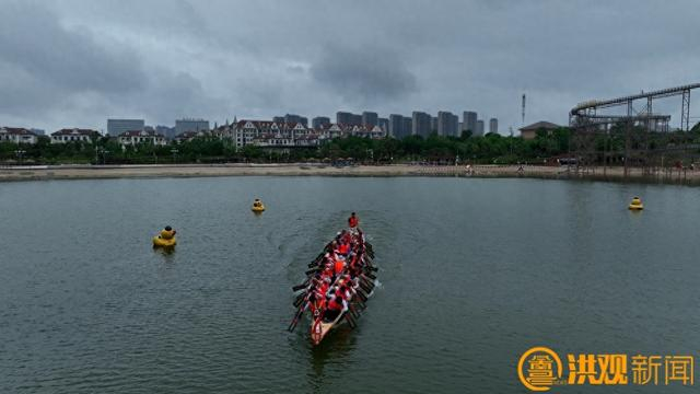 新建区龙舟队全力备战