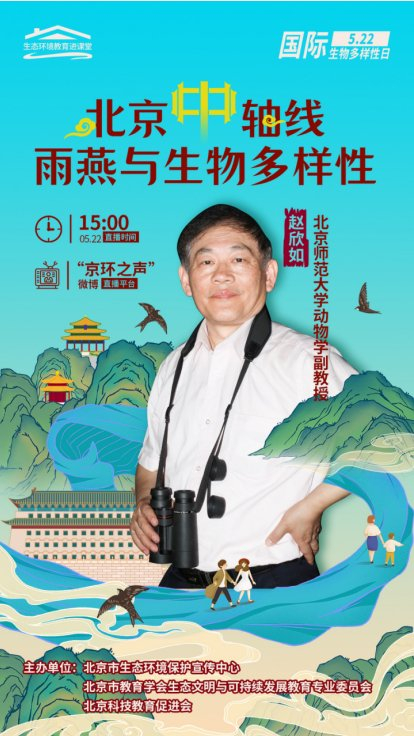 生态环境教育进课堂丨漫步北京中轴线,领略雨燕与生物