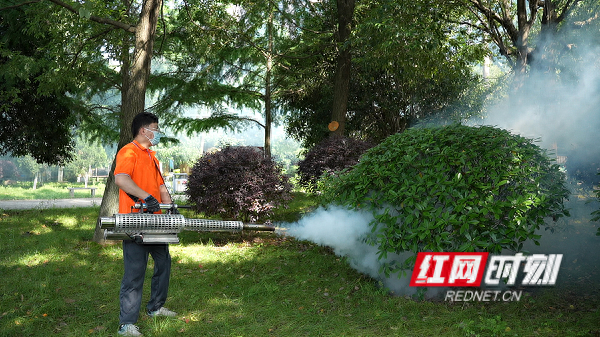 长沙市开福区完成首轮蚊虫消杀