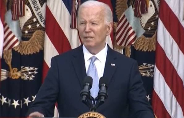 拜登称ICC此举“令人愤慨”，CNN视频截图