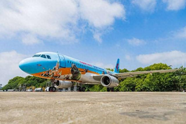 东航疯狂动物城彩绘机。中国东航供图