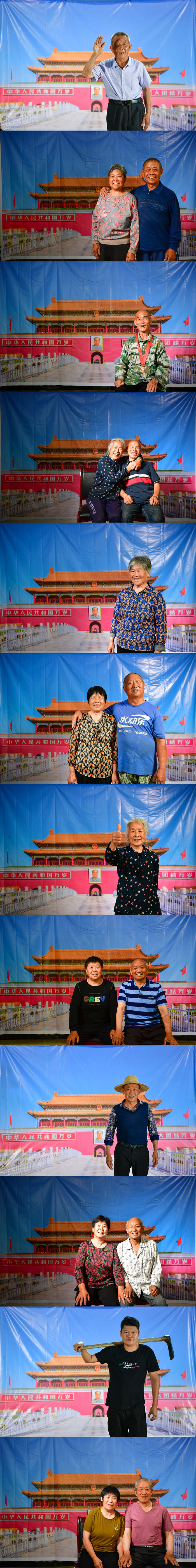 乡村公益照相馆②丨安化竹田村:一群古稀老人的青春盛开