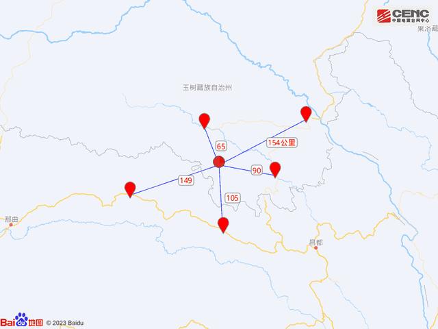 青海玉树州囊谦县发生31级地震