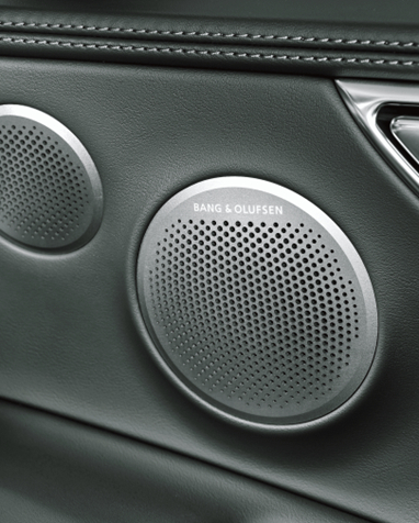 gv80轿跑为驾驶者提供主动式音效设计,在b&o 18扬声器豪华音响系统的