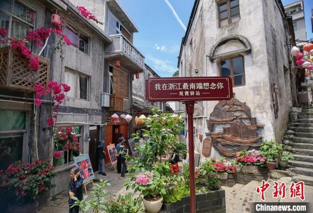 霞关老街内。王逸飞 摄 