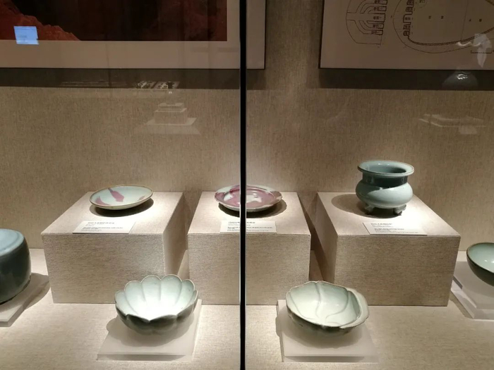 河南博物院藏钧釉瓷器!