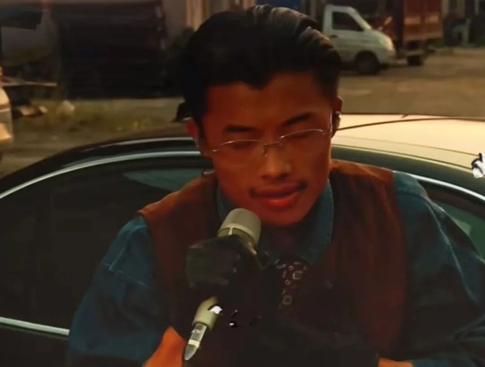 ▲网络红人“郭有才”。图/社交平台截图