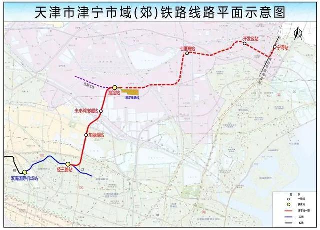 天津地铁规划图2022图片