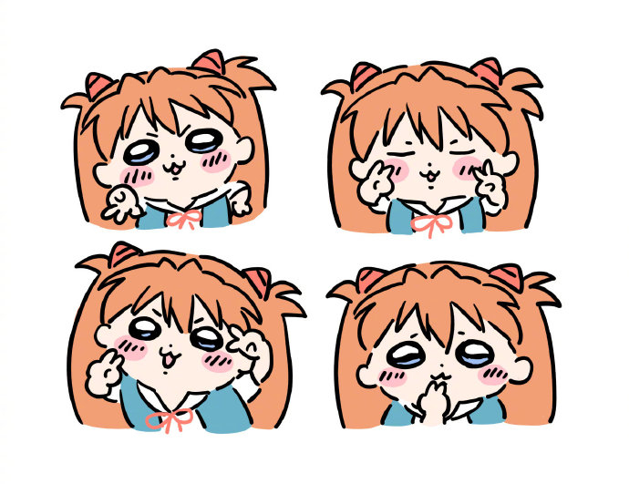 全员pop子画风,有点怪可爱的 x:sasihmi