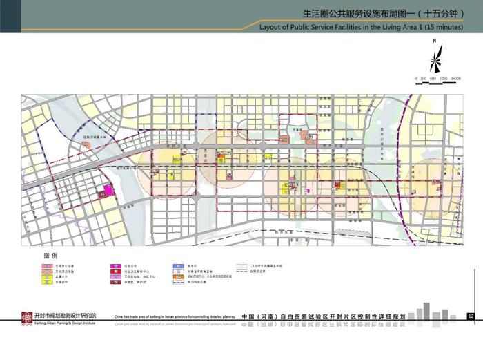 道路系统规划图一至十单元图则期待愿我们家乡越建越好来源:开封市