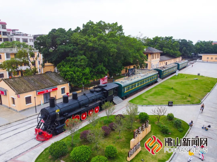 三水百年车站。林蔚坚/摄