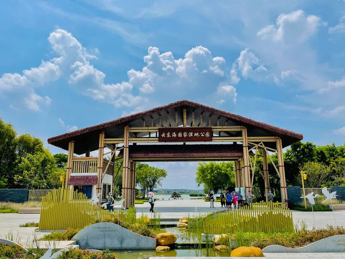 三水云东海国家湿地公园。李新燕/摄