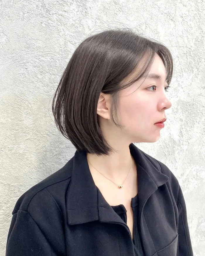 最喜欢女朋友剪这种短发.