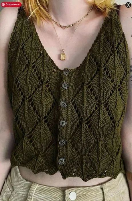 超多实用又精致的叶子花型分享,天热了来织叶子花型镂空衫吧