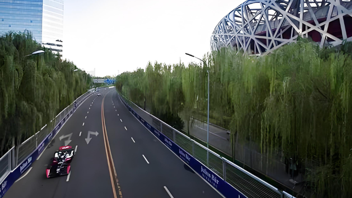 2014年北京举办第一场FE赛事