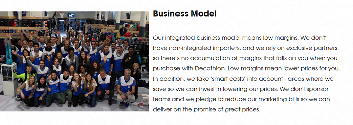 图源:迪卡侬官网