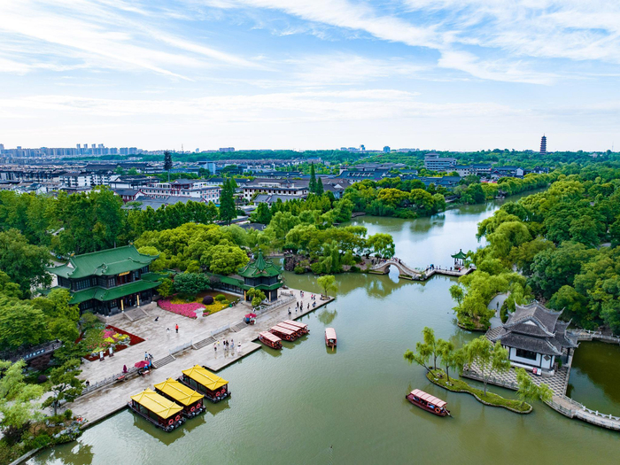 初夏瘦西湖美如画|西湖风景区|扬州|瘦西湖_新浪新闻