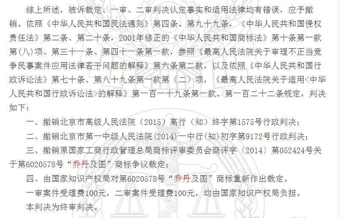 最高人民法院对此诉讼的裁定内容