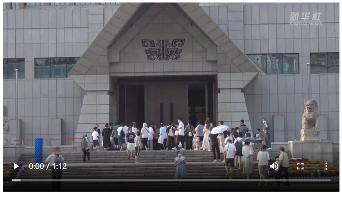 央媒观豫丨博物馆奇妙夜!河南博物院首次夜间开放受追捧