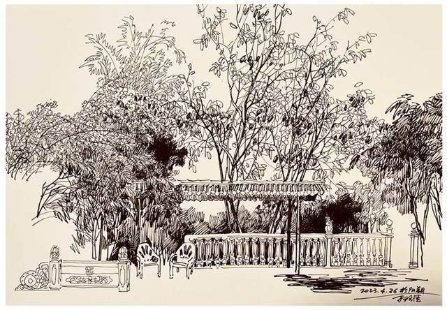 万里雒 《微风拂过》赵永江 《抗洪救灾》 72x50cm宋力 《风云百年》