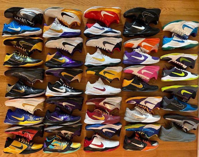 来自国外收藏家hyperdunks24的科比球鞋收藏