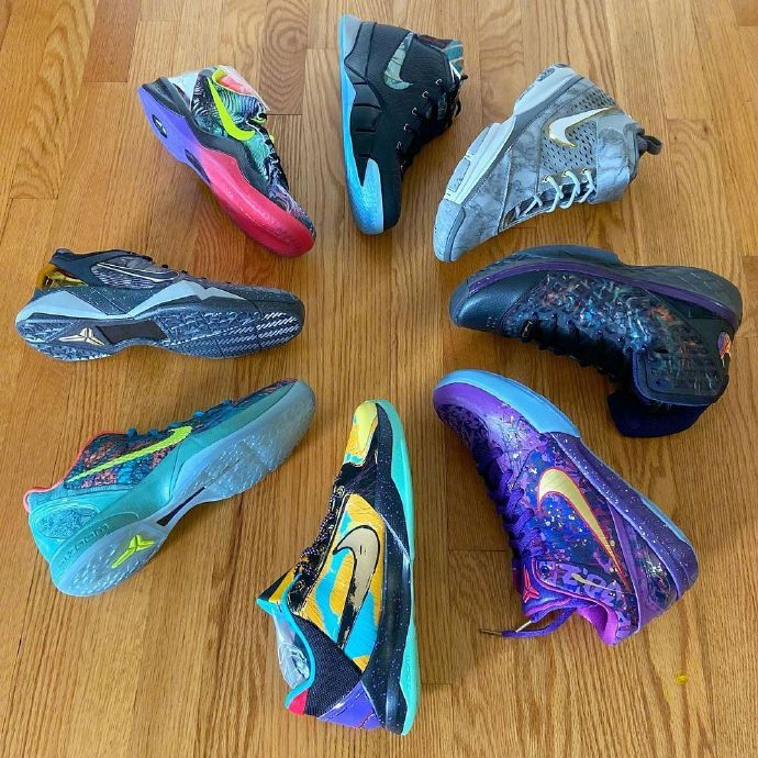 来自国外收藏家hyperdunks24的科比球鞋收藏
