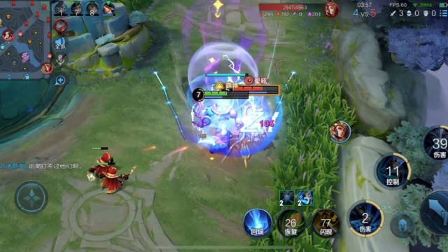 小凡果然是钟馗祖师爷,在荣耀排位中选择了钟馗来打边路