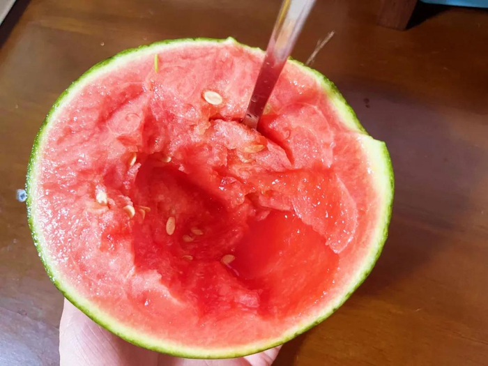 庞各庄西瓜。作者 拍摄