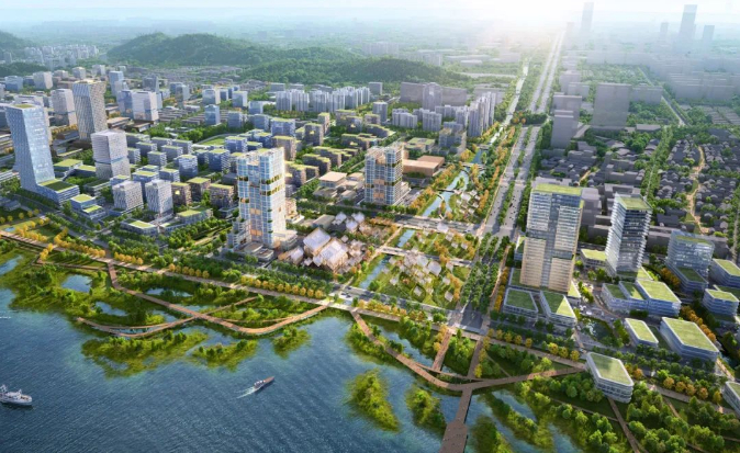 有房丨台州椒江南岸城市设计 竞赛一等奖概念方案曝光|台州市|浙江省|海门市|构型|鸟瞰图_新浪新闻