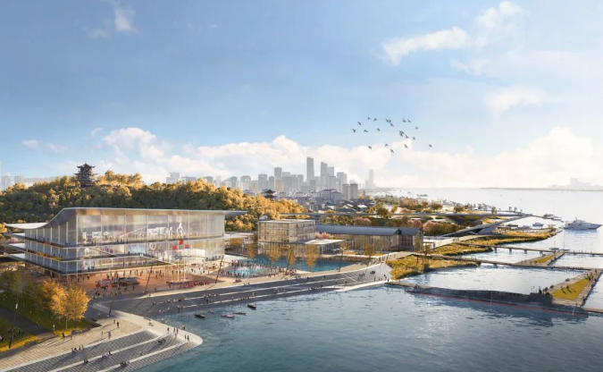 有房丨台州椒江南岸城市设计 竞赛一等奖概念方案曝光|台州市|浙江省|海门市|构型|鸟瞰图_新浪新闻