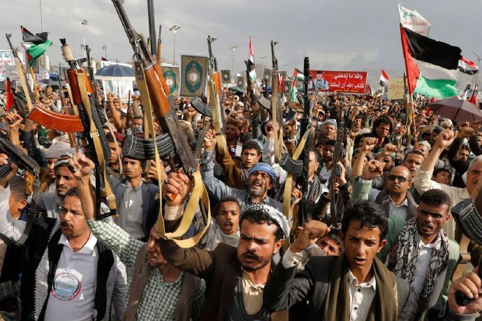 报道提及, 胡塞武装控制着也门首都以及人口最稠密的地区.