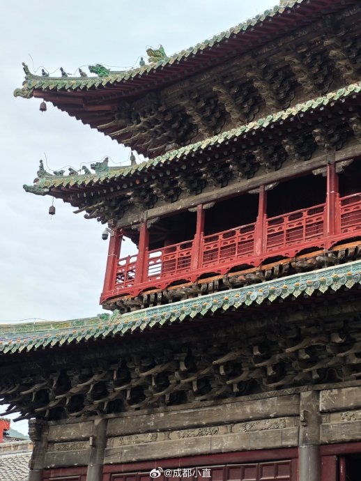 终于来膜拜了平武"报恩寺"!