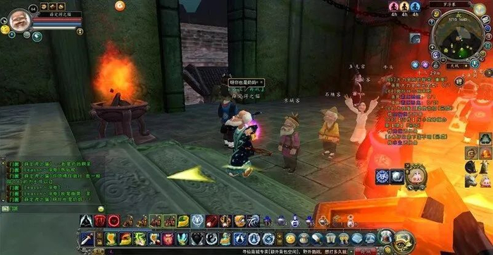 我自己的QQ空间里还保留着十几年前玩《寻仙》时的截图