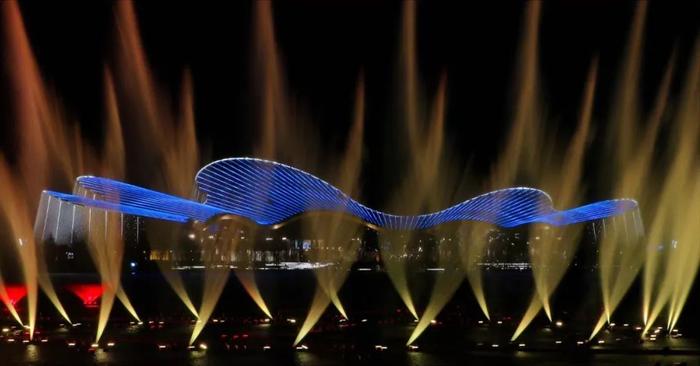 紫琅湖音乐喷泉(光影水秀)播放公告