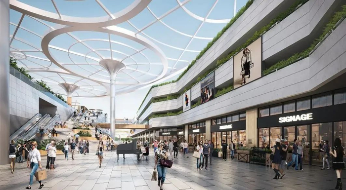 杉杉（长沙）国际名品广场（奥莱）项目内部意向方案。