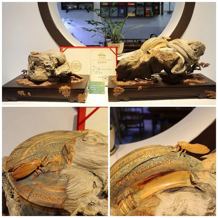速来围观!柳州这件木雕作品获国家级大奖