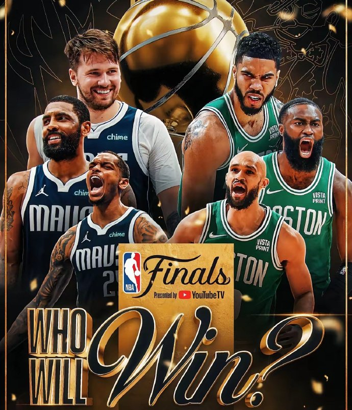 独行侠与凯尔特人会师本赛季的NBA总决赛。