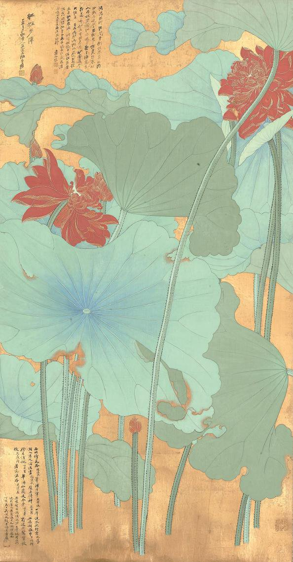 高度的现代画家张大千,是足以与名扬世界的法国画家毕加索相提并论