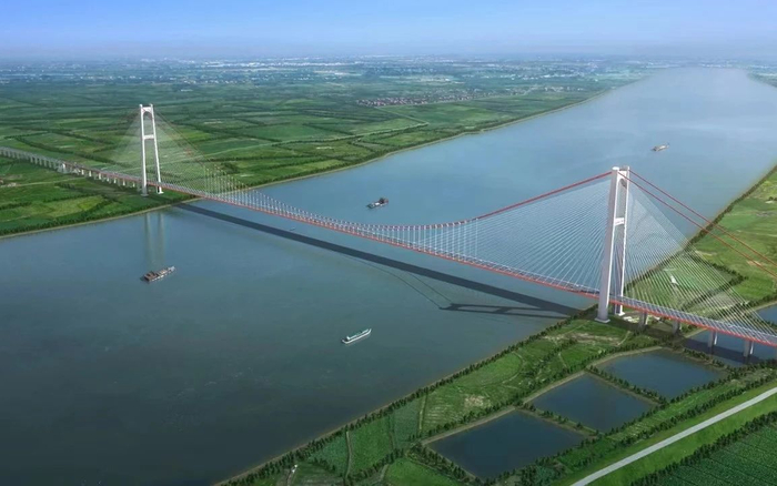 武汉第13座长江大桥开工建设|武汉市|新京报|湖北省_新浪新闻