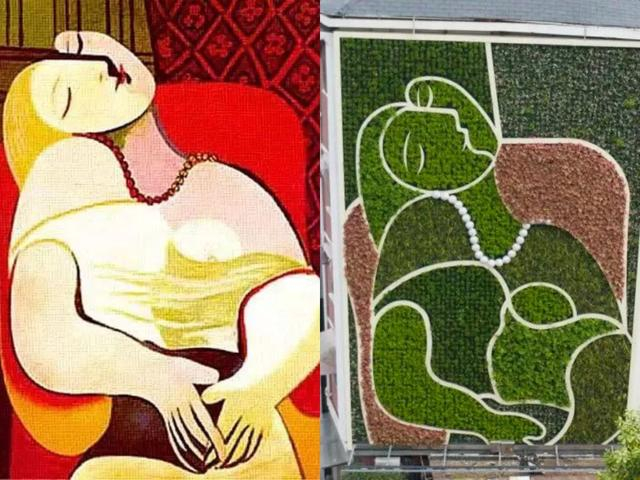 静安街头惊现毕加索的《梦》?尤其是晚上