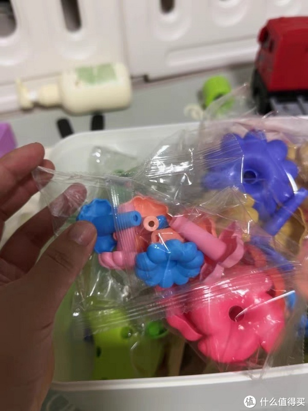 乐乐鱼积木拼装益智玩具女男孩小花园diy插花六一儿童节塑料3拼图