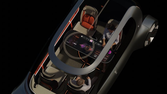 《思行无界：无人驾驶移动办公空间—Roaming Office Pod》