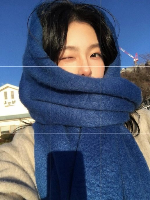 9个超好拍的氛围感自拍姿势