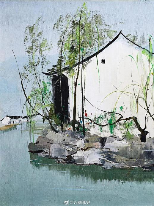 说真的,千万别看太多吴冠中的画 说起吴冠中