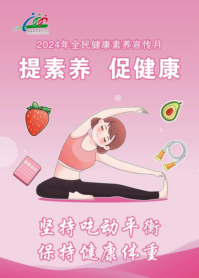 一组海报,带你了解全民健康素养宣传月