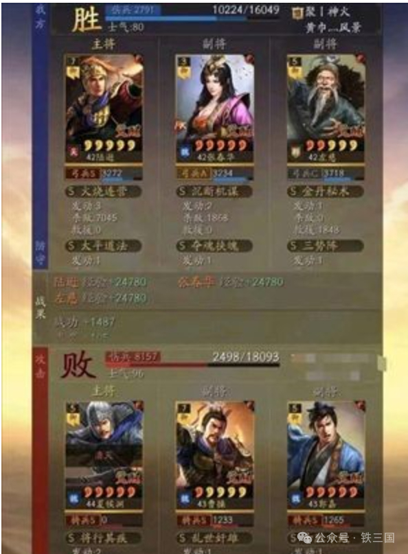 三国志战略版陆逊左慈张春华战法搭配 三势陆pk开荒队伍